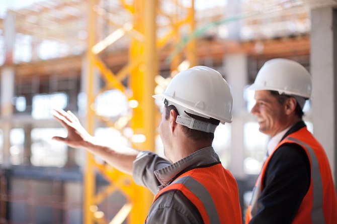 Discussing Construction Project